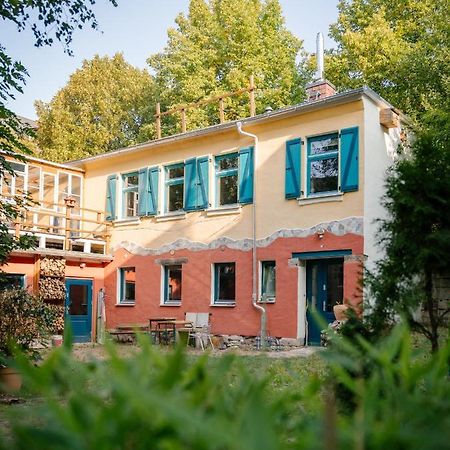 The Upholstery Tinyhouse Deluxe Eco Chalet Kreativ Citynah Κέμνιτς Εξωτερικό φωτογραφία