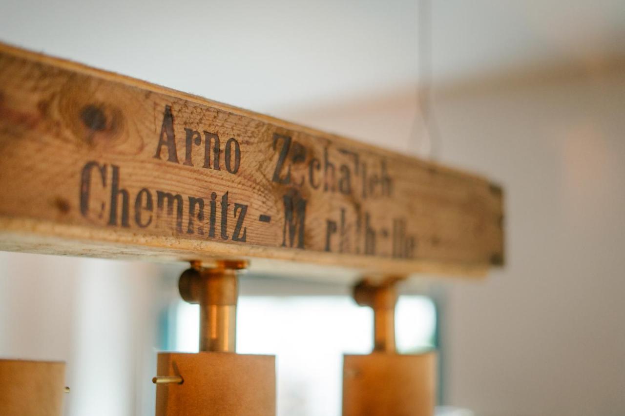 The Upholstery Tinyhouse Deluxe Eco Chalet Kreativ Citynah Κέμνιτς Εξωτερικό φωτογραφία
