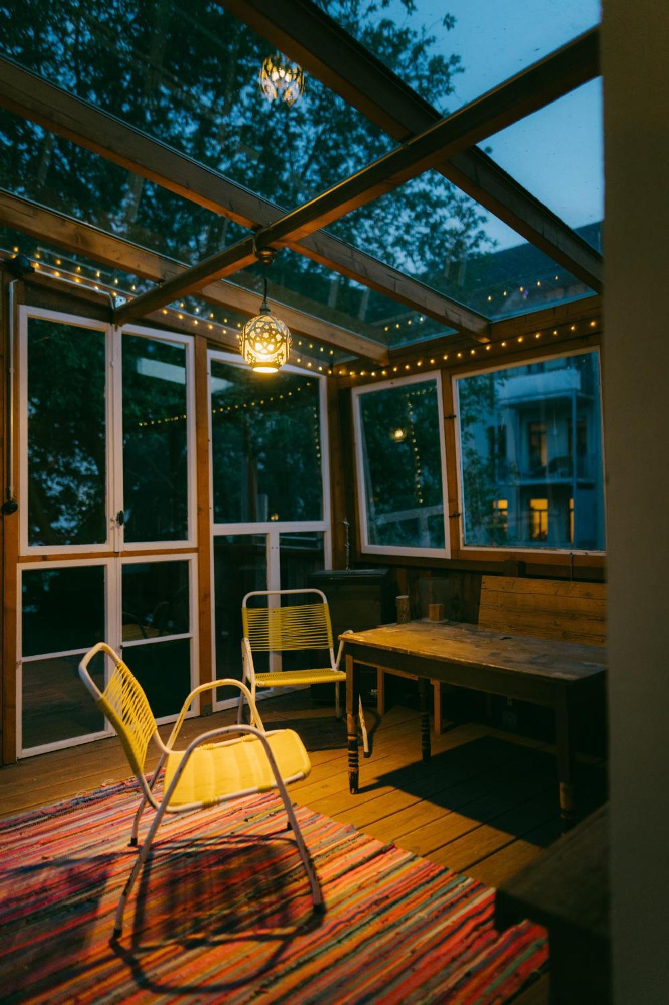 The Upholstery Tinyhouse Deluxe Eco Chalet Kreativ Citynah Κέμνιτς Εξωτερικό φωτογραφία