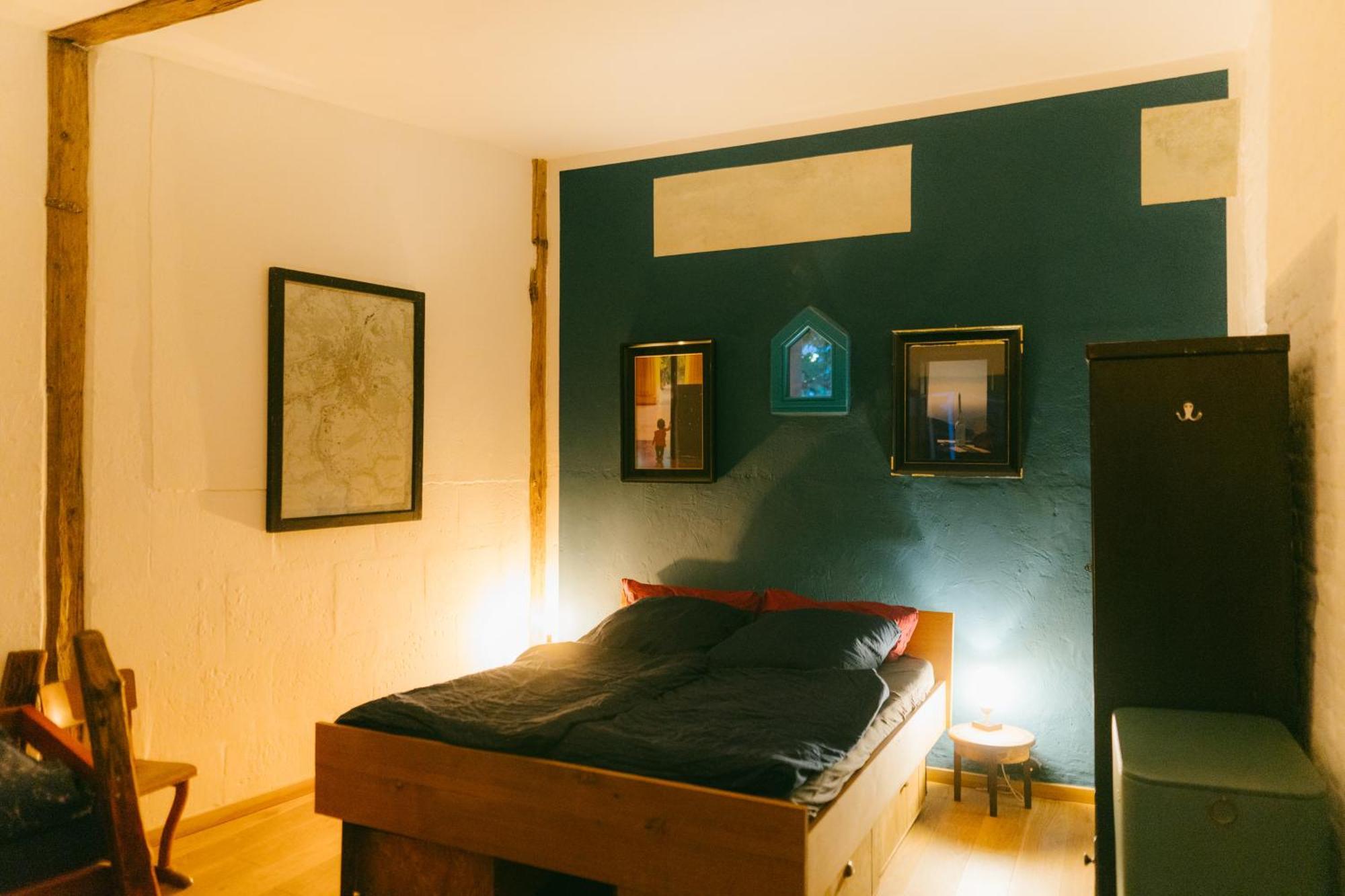 The Upholstery Tinyhouse Deluxe Eco Chalet Kreativ Citynah Κέμνιτς Εξωτερικό φωτογραφία