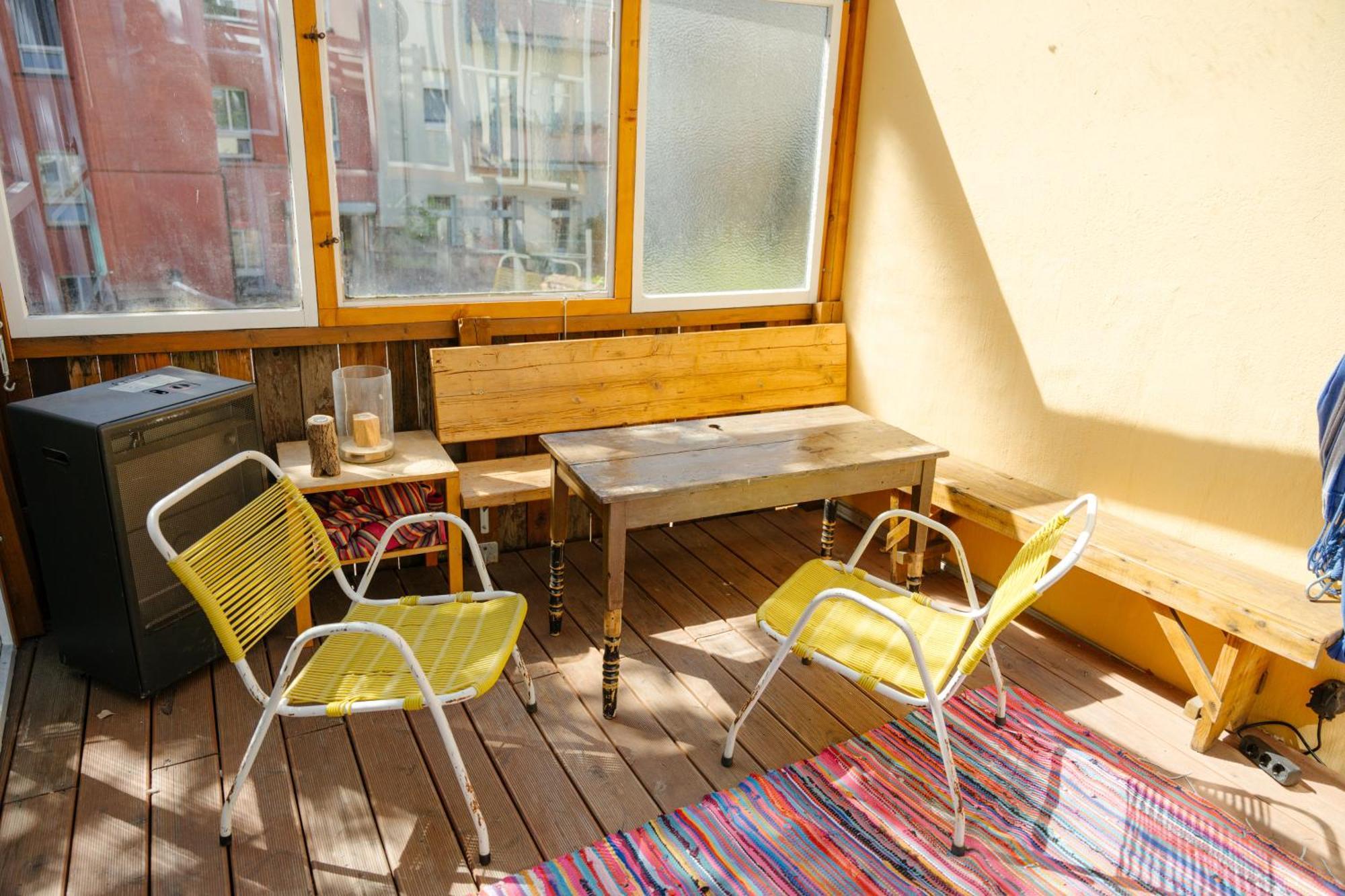 The Upholstery Tinyhouse Deluxe Eco Chalet Kreativ Citynah Κέμνιτς Εξωτερικό φωτογραφία
