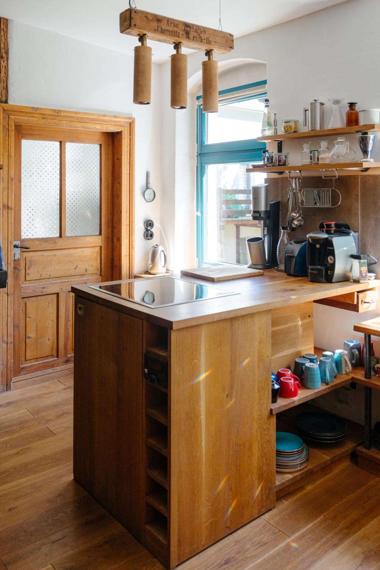 The Upholstery Tinyhouse Deluxe Eco Chalet Kreativ Citynah Κέμνιτς Εξωτερικό φωτογραφία